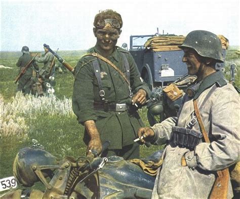 World War Ii Photos In Color Vintage Everyday
