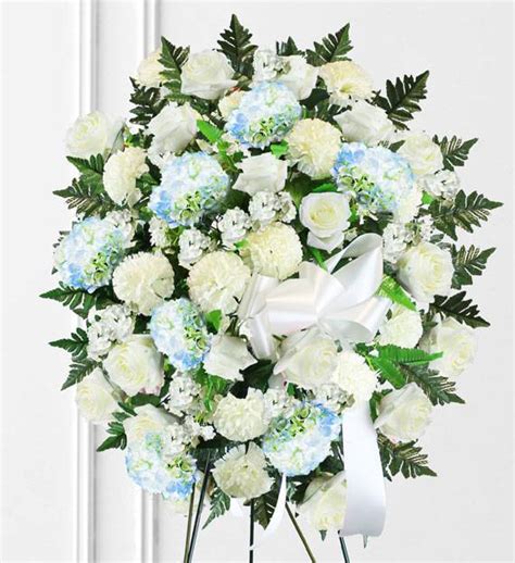 Isabel Ross Baby Blue Funeral Flowers Star Silk Funeral Flower