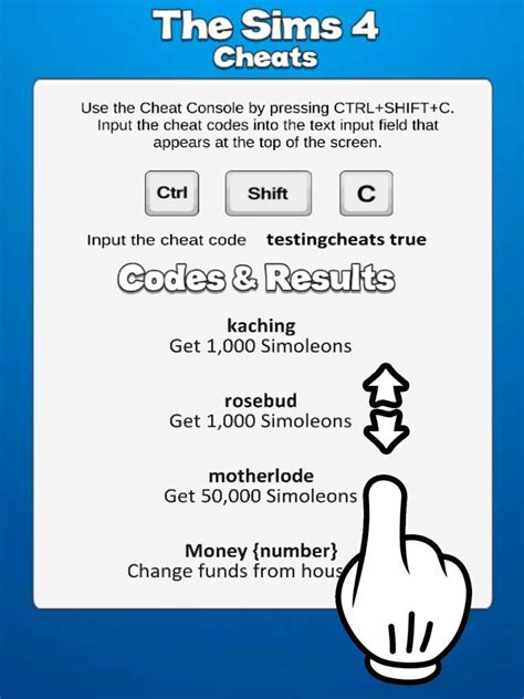 ดาวน์โหลด All Sims 4 Cheat Codes Apk สำหรับ Android