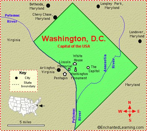 Check spelling or type a new query. Map Of Washington Dc And Surrounding States | Printable Map