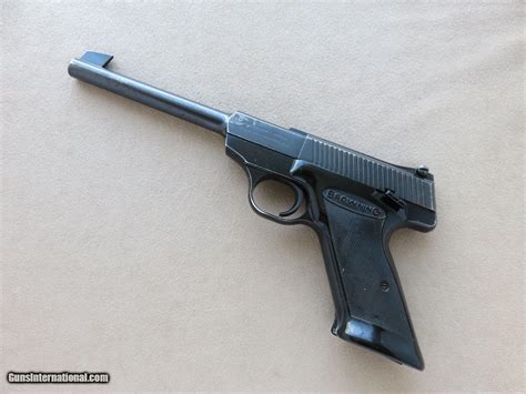 1962 Belgian Browning Nomad 22 Pistol Good Shooter