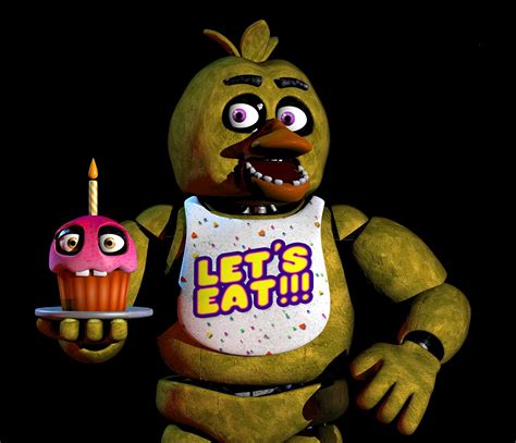 El Cupcake De Chica De Five Nights At Freddy S Chica Is An Antagonist In The Five Nights At