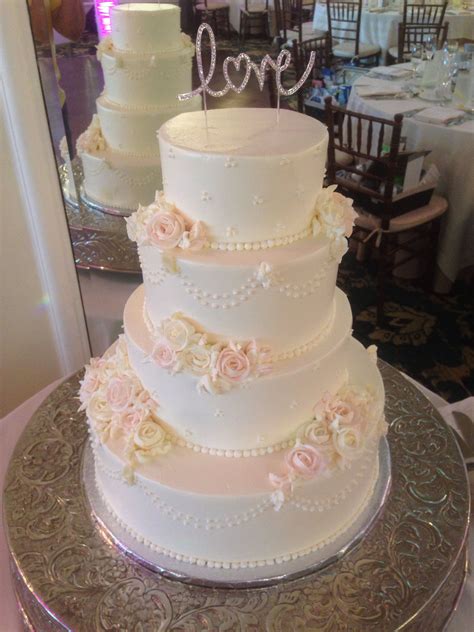 In a large bowl, combine cake and pudding mixes, milk and eggs at low speed until dry ingredients are moistened. Draping Pearl garlands and delicate triple pearl design ...