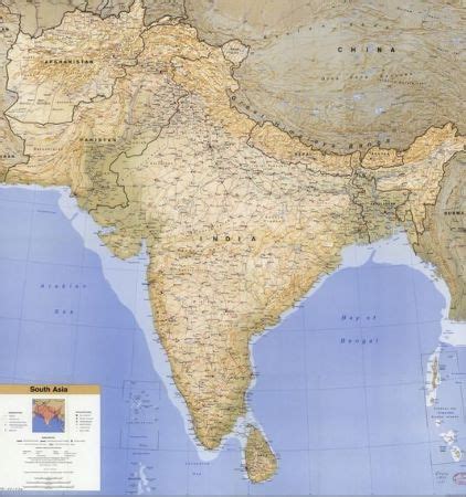 South Asia Physical Features Map Human Characteristics Video