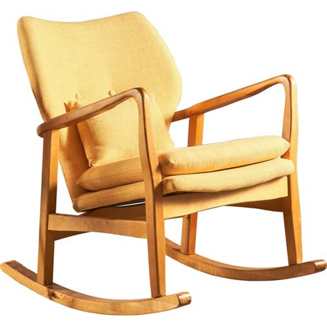 Mid century modern rocking chair furniture. 20 Ideas of Mid Century Fabric Rocking Chairs