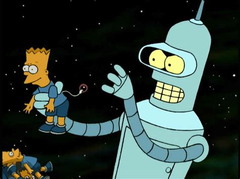 the simpsons x futurama crossover episode revealed the source