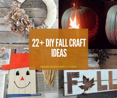 22 Creative Diy Fall Craft Ideas And Projects For This