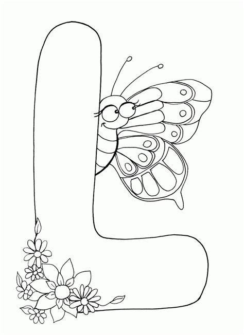 Free Free Coloring Pages Letter L Download Free Free Coloring Pages