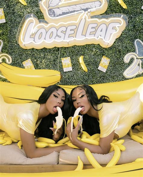 Clermont Twins With Bananas Rhiphopgonewild