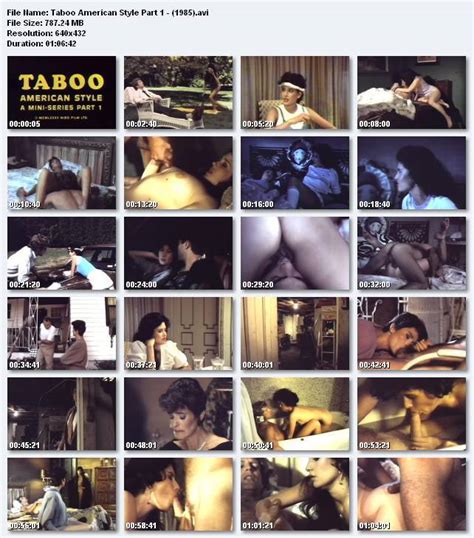 Taboo American Style Part 1 The Ruthless Beginning 1985
