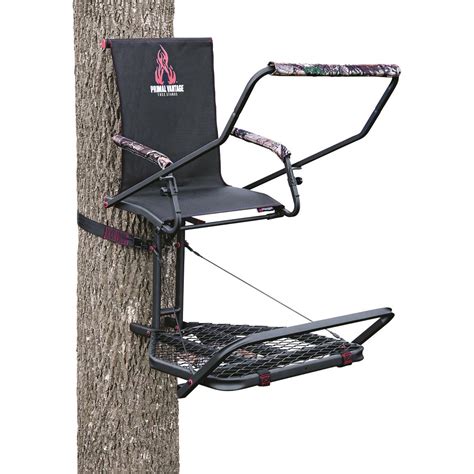 Tree Stand Blind Guide Gear Extreme Comfort Hang On Tree Stand Sporting