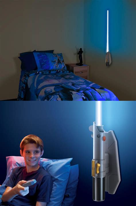 Lightsaber Starwars Lamp For Kids Bedroom Homemydesign