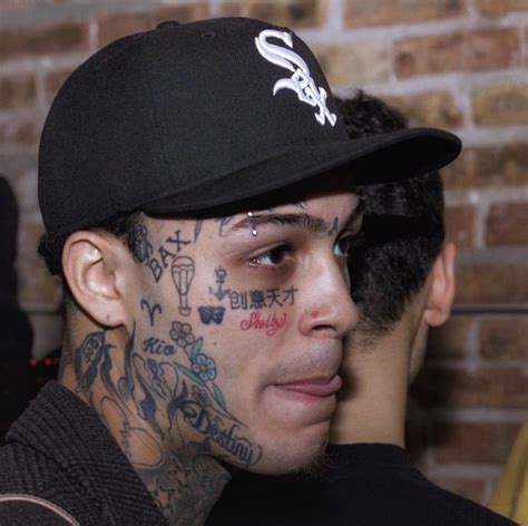 34 Awesome Lil Skies Face Tattoos 2020 Ideas