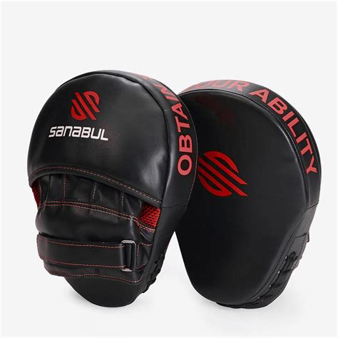 Essential Curved Punching Mitts Sanabul Sports