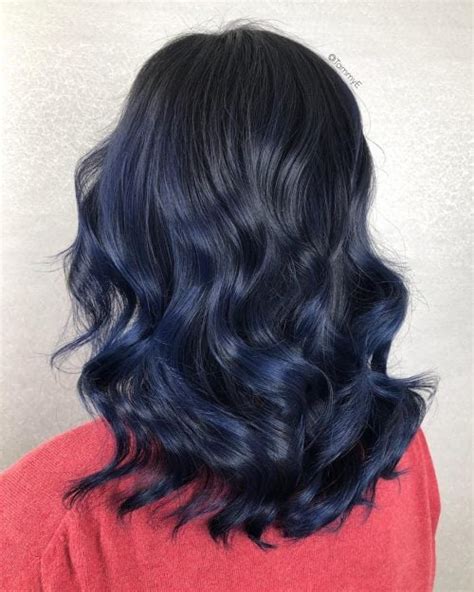19 Most Amazing Blue Black Hair Color Looks Of 2022