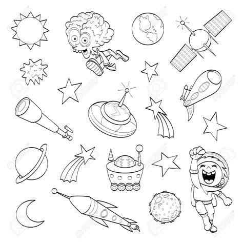 Outer Space Drawing At Getdrawings Free Download