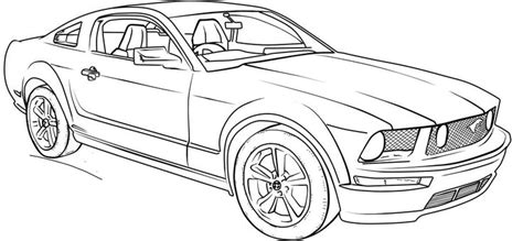 Free coloring pages of low rider cars to coler cass. #coloring #ford #mustang #pages #2020 Check more at https ...