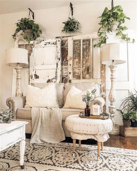 45 Modern Living Rooms Furnished In Shabby Chic Style