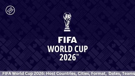 Fifa World Cup 2026 Host Countries Cities Format Dates Teams