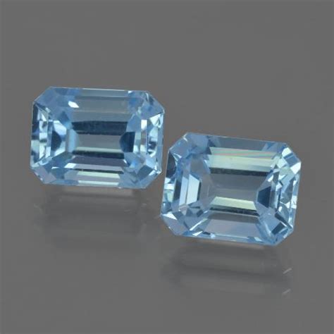 Jewelry And Watches Topaz Natural Sky Blue Topaz Loose Gemstones Details
