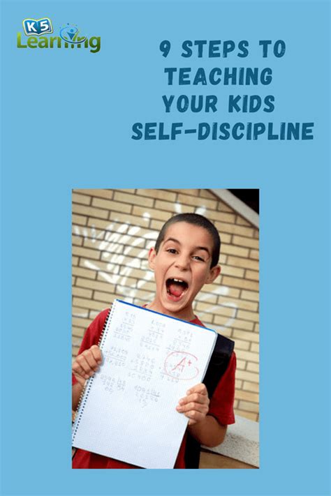 9 Steps Towards Teaching Your Child Self Discipline K5 Learning