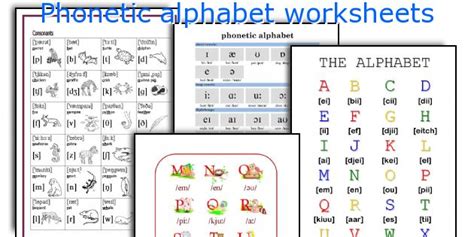 Printable Phonetic Alphabet Chart Pdf Thekidsworksheet Sahida