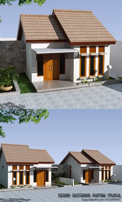 Warna cat model rumah minimalis tipe 45 tampak depan warna cat via catrumahminimalis.me. Desain Fasad Rumah Mungil Minimalis 2 Cluster ~ Blognya ...
