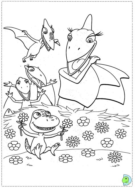Dinosaur Train coloring page- DinoKids.org
