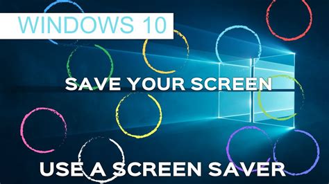 How To Change Monitor Screen Background And How To Save Screensaver In