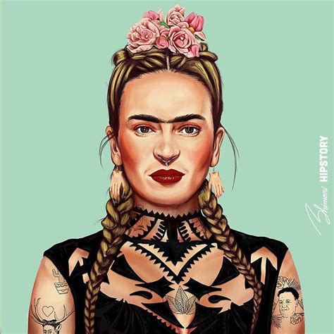 Illustrator Reimagines Iconic Artists As Modern Day Hipsters