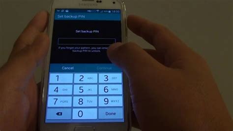 Samsung Galaxy S5 How To Set A Lock Screen Pattern Lock Youtube