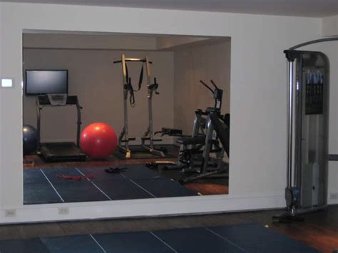 If you are looking for garage gym ideas, we are here to help you out. Home Gym Mirror Wall | glassless mirror panels are perfect ...