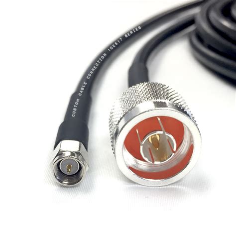 N Male To Sma Male Lmr 240 Ultraflex Times Microwave Coax 50 Ohm Cable