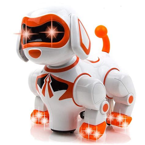 Toysery Interactive Robot Dog Kids Toy Childrens Pet Robot Puppy Toy
