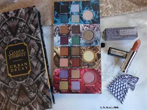 Today we try the urban decay game of thrones makeup collection! Urban Decay Game of Thrones Eyeshadow Palette and Sansa ...