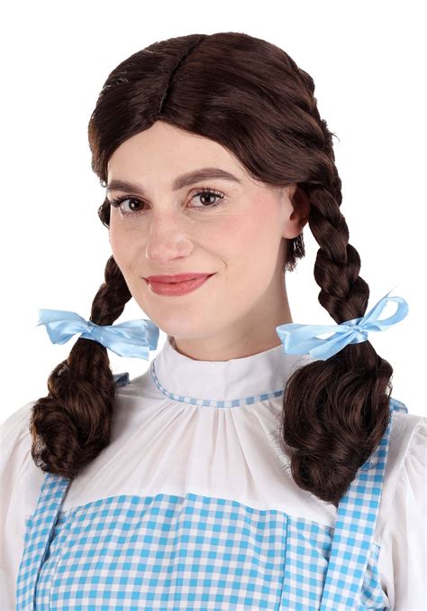 Wizard Of Oz Dorothy Wig For Adults