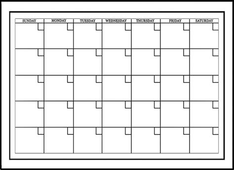 Medio Blanco Calendario Mensual 100003 En Mercado Libre