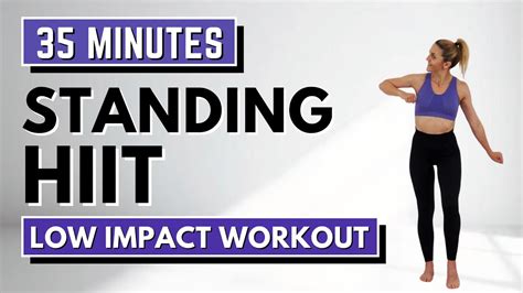 MIN Low Impact FULL BODY HIIT WorkoutNo Equipment No JumpingApartment Friendly HIIT