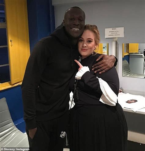 Stormzy Says He Was So Starstruck By Adele That He Hugged Her Four