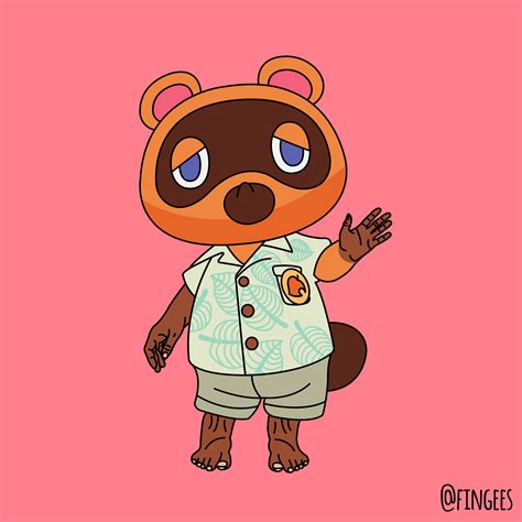 I Drew Tom Nook But He Can Shake Your Hand Animalcrossing