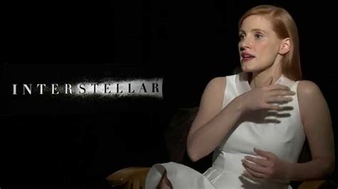 Interstellar Jessica Chastain Exclusive Interview Screenslam Youtube