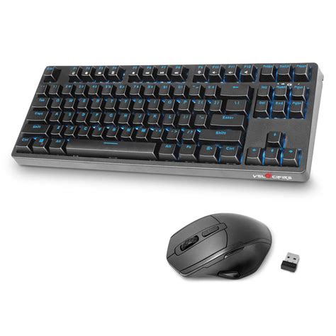 Buy Wireless Keyboard And Mouse Combo Gaming Velocifire Km01 87 Key
