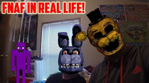 How To Play Five Nights At Freddys In Real Life Real Fnaf Game Played