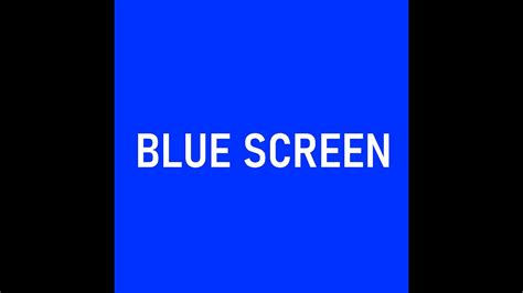 Blue Screen By Halpmynamesucks Youtube