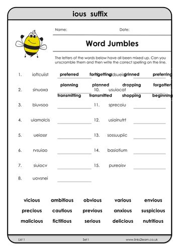 Updated Year 5 2014 Spelling Bees Multi Task Scheme Teaching Resources