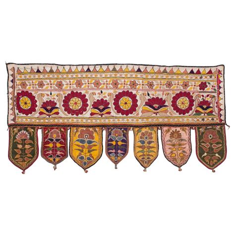 Mid-20th Century Embroidered Tribal Banjara Wall Hanging ... Great gifts for your friend, your family, and yourself.