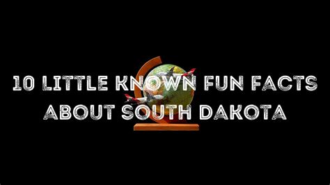 10 Little Known Fun Facts About South Dakota Youtube