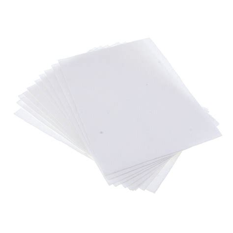 10 Sheets Ceramic Fiber Insulation Paper Square Microwave Kiln Papers