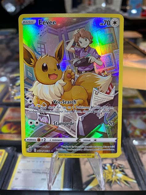 2022 Pokemon Eevee Brilliant Stars Trainer Gallery Full Art TG11 Of