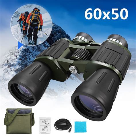 60x50 high power hd binoculars night vision anti uv military army outdoor hunting camping travel